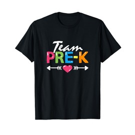 Team Pre-K PreSchool Teacher Student Back To School T-Shirt