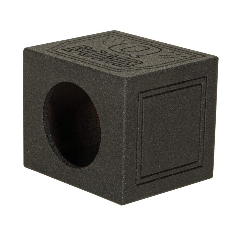 Q-POWER QBOMB 10" Sealed Car Subwoofer Sub Box Enclosure |