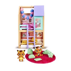 Mymy City - Shayla & Lyla Furniture Set with Figures for Boys and Girls from 3 Years (Famosa 700015597)