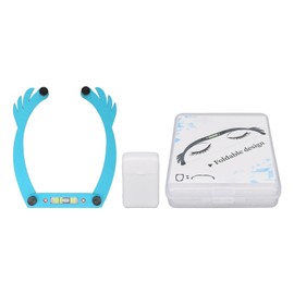 Eyebrow Line Marker Ruler Foldable Arch Microblading Eyebrow Mapping for Salon Measuring Blue