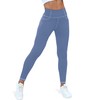 VOOVEEYA Curvy Womens Leggings, High Waisted Yoga Pants with Back