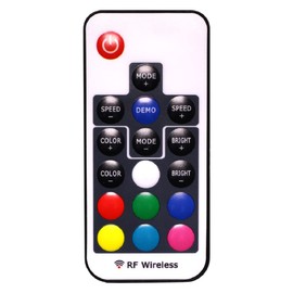 Xilence LQZ.RGB_Set, RGB Remote Control for RGB LED PC Components (RGB Power Supplies, RGB CPU Cooler, RGB Case Fan), Receiver, 1to4 RGB Splitter, Black/White