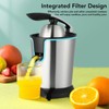 Electric Juicer Quiet 400W Stainless Steel Automatic Citrus Squeezer with