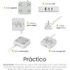 Regleta 7 en 1 con USB-C y USB-A – 4