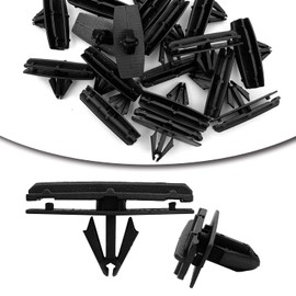 Rydowenna 20PCS Fender Flare & Rocker Moulding Clips Compatible with Jeep Wrangler JK & Unlimited JK Ram 4500 Ram 5500.68039280-AA, black, m
