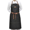 DingSay Trendy Kitchen Cooking Apron with 3 Pockets for Men