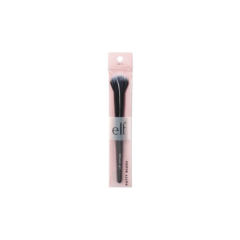 e.l.f. Cosmetics Putty Blush Broche, herramienta de maquillaje vegano, se
