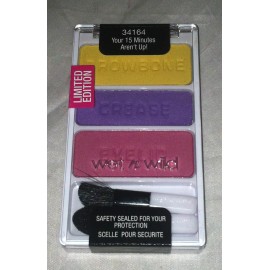 Wet n Wild Color Icon Eye Shadow Trio * 34164 YOUR 15 MINUTES AREN'T UP ! * New