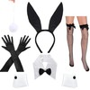 YINGLUBEN 6PCS Bunny Costume Set, Bunny Accessories, Bunny Ear Headband