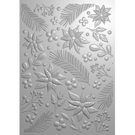 Creative Expressions Creative Expressions-3D Embossing Folder-Nature's Christmasr, 12.7 x 17.8 cm