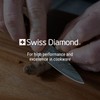 Swiss Diamond, Utility Knife, German Steel With Carbonized Ash Wood,