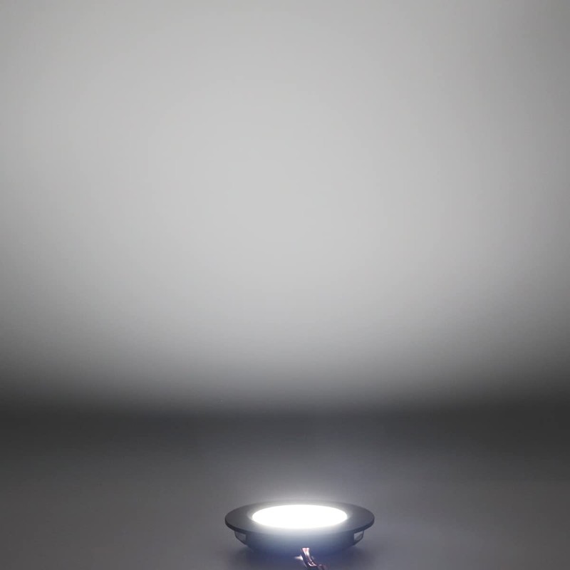 Hoysum 12v Under Cabinet Lights for RV Boat Ceiling Black