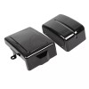 Unbranded Gloss Black Battery Cover Left Right Side For Harley