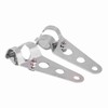 KIMISS 2pcs Stainless Steel Adjustable Headlight Holder Fork Racer 28