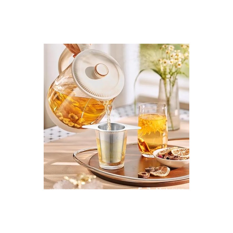 Infusor de Té, Juego de 4 Filtro de Té con