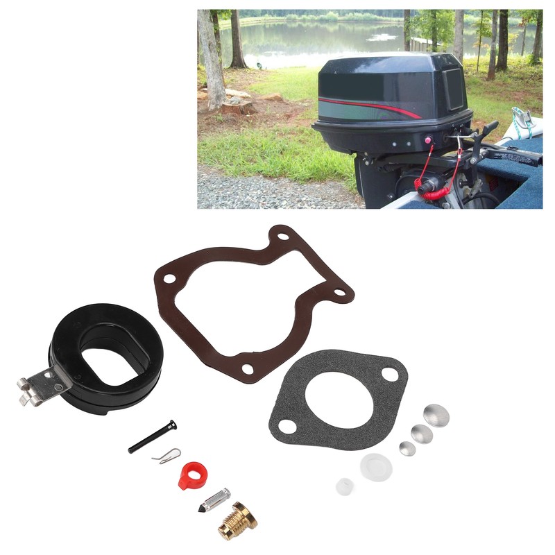 13pcs Carburetor Rebuild Repair Kit 398453 391937 Replacement for Johnson