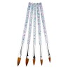 Kingsie 5 Piece Sculpted Nail Brush Cute Acrylic Nail UV