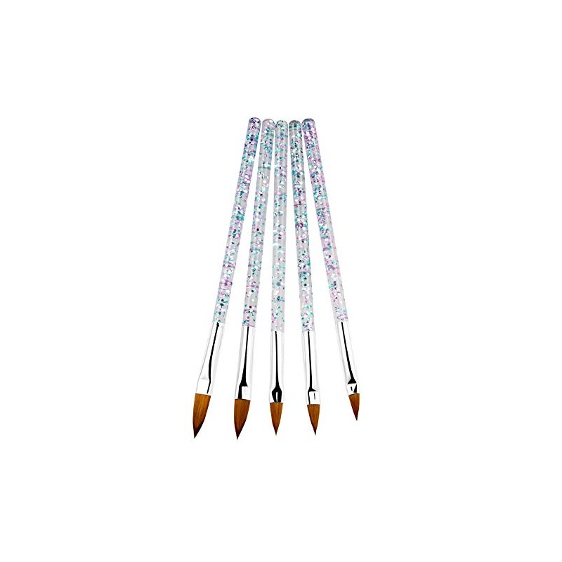 Kingsie 5 Piece Sculpted Nail Brush Cute Acrylic Nail UV