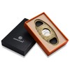 CIGARLOONG Cigar Cutter Stainless Steel Bronze Engraved Double Cut Blade