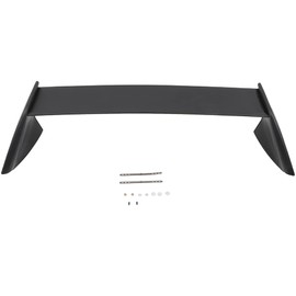 ZSPART ABS Rear Trunk Lip Spoiler Fits for 2003-2007 for Mitsubishi Lancer Evolution EVO 7 8 9 Rear Tail Lip Deck Boot Wing Matte Black Spoiler