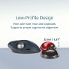 Kensington Slim Red Gel Mouse Trackball Wrist Rest Ergonomic Low