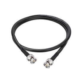 Yuslao 3G 6G SDI Cable BNC Cable 75 Ohm BNC Jumper 2FT Low Loss BNC Male to Male Connector RG59 Coax Cable for CCTV Camera Video Monitors SDI HDMI Converter Splitter etc（1 Pcs）.