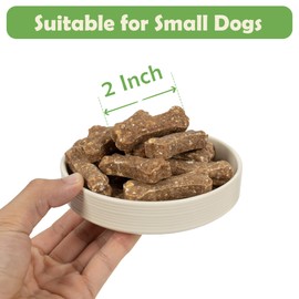 MON2SUN Dog Treats 2 Inch Chicken & Oat Treats with Peanut Butter, Crunchy Biscuits for Small Dogs, Training Rewards, 21.16 oz (70 Count)