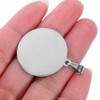 LALAFINA Placa Redonda De Acero Inoxidable Para Perro Y Gato