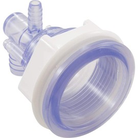 Waterway 228-0408 Jet Body, Poly Storm, a3/8" b, w3/4" b, THD, Clear