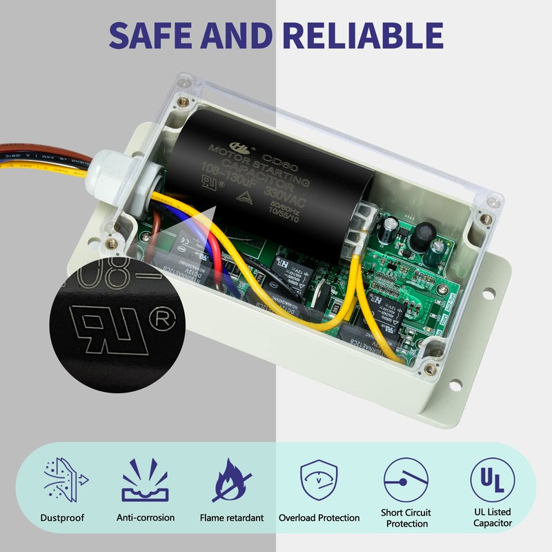 Soft Start for RV Air Conditioner, Briidea Soft Starter for