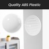 4'' Inch / 100 mm Plastic Vent Cover Black -