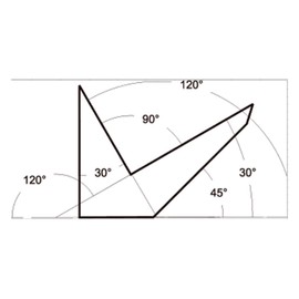 Machinist Engineer Square, Carbon Steel Machinist Square with Base, 30° 45° 90° 120° Multi Angle Measuring Ruler High Precision Woodworking Square for Workpiece Measuring