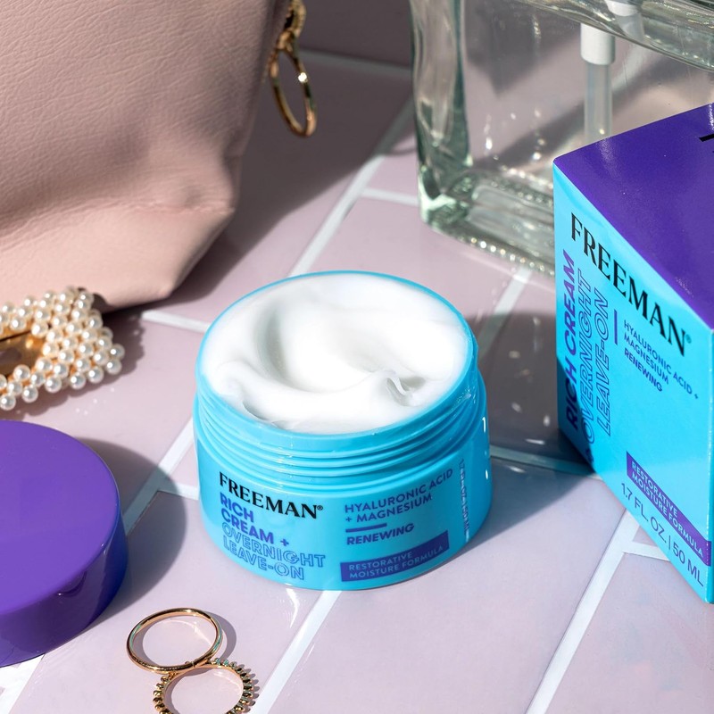 Feeling Beautiful Freeman Rich Cream and Overnight Leave On, 50