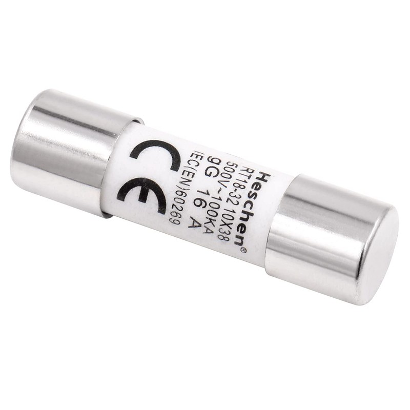 Heschen Cylindrical Ceramic Tube Fuse RT18-32 (RO15) 10 x 38