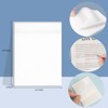 Vsagier 150 Sheets Clear Transparent Sticky Notes 3.7"x 2.7", Waterproof,