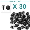 ACROPIX Plastic Rivets 8mm Hole Diameter Retainer Clip Plastic Rivet