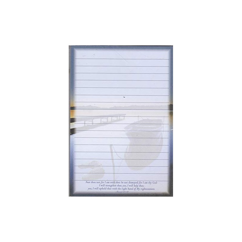 Heartland 57016 Righteousness Isaiah 41:10 Lined Notepad 4-3/8 Inch x