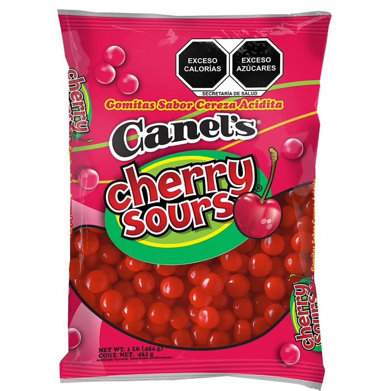 Canel´s Cherry Sours, Gomita sabor cereza acidita, 1Lb