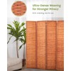 JOSTYLE 6ft Folding Privacy Screens 4-Panel Freestanding Room Dividers