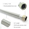 TT FLEX Stainless Steel Corrugated Water Heater Connector Flexible for