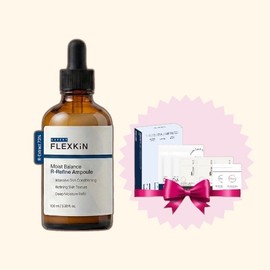 Flexkin Ampoule Moist Balance R-Refine Elasticity Ampoule 100ml + Starter Kit / 플렉스킨 앰플 모이스트 밸런스 R-리파인 탄력앰플 100ml+스타터 키트