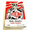 100P1 Viking 1/2" x 1" Sheathed Cable Staple - 100