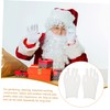 Operitacx 12 Pair Thickened Cotton White Gloves Durable Work and