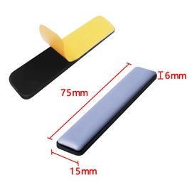 Furniture Sliders Pad，Appliance Sliders for Kitchen Appliances, Kitchen Appliance Sliders for Counter，Self Adhesive Small Appliance Slider （8,Rectangle 15 * 75mm，3/5 * 3in）
