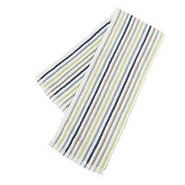 Uchino Towel Gallery Uchino Towel Stretch Color Stripe Hair Towel, Approx. 13.0 x 33.5 inches (33 x 85 cm), Blue