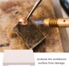 Housoutil 2pcs Jewelry Soldering Board High-temperature Resistant Welding Block for