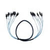 Fasizi 6Pcs1M SATA 3 III SAS Kabel High Speed 6Gbps