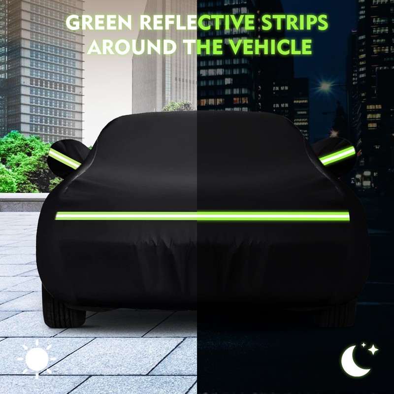 QUNSUNUS Car Cover for Ford Thunderbird 1958-1971 and 1977-1979, Waterproof
