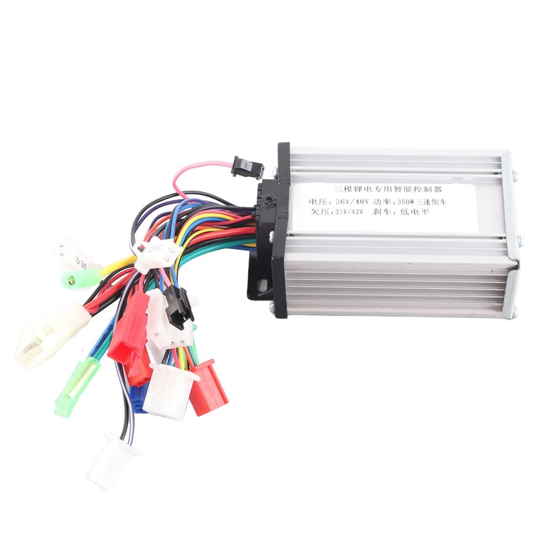36V 48V 350W Electric Bike Brushless Motor Controller 3 Speed