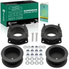 YHTAUTO 2.5 inch Front and 2.5 inch Rear Suspension Leveling Lift Strut Spacers w/Hardware Kit Compatible with Jeep Commander XK 2006-2010, Grand Cherokee WK 2005-2010, Set of 4